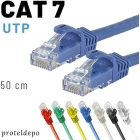 IRENIS CAT7 Mavi 50 cm Kablo Ethernet Network Ağ Kablosu