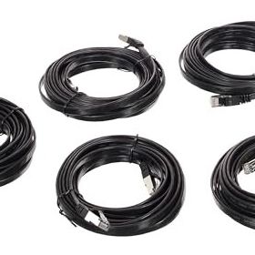 IRENIS CAT7 Siyah 5 mt Yassı FTP Ethernet Kablosu