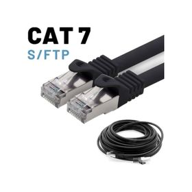 IRENIS CAT7 Siyah 50 mt Ethernet Network LAN Ağ Kablosu