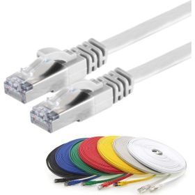 IRENIS CAT7 Yassı FTP Ethernet Beyaz 5 m Network Lan
