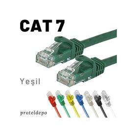 IRENIS CAT7 Yeşil 3 mt Ethernet Network LAN Ağ Kablosu