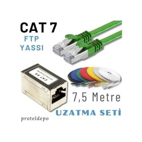 IRENIS CAT7 Yeşil 5 m LAN Network Kablosu