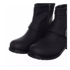 İriadam K313-4 Siyah Nubuk Kadın Bot