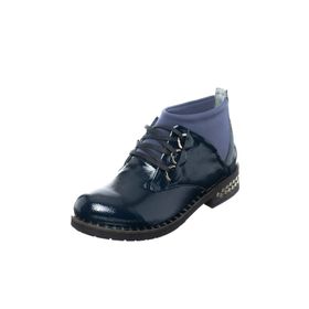 İriadam K406-3 Lacivert Kadın Bot