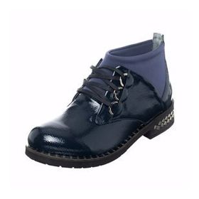 İriadam K406-3 Lacivert Kadın Bot