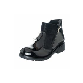 İriadam K505-4 Siyah Rugan Kadın Bot