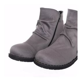 İriadam K731-2 Gri Süet Kadın Bot