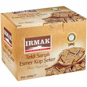 Irmak Tek Sargılı Esmer Küp Şeker 500 gr