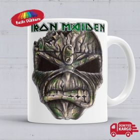 İron Maiden Baskılı Porselen Kupa Bardak