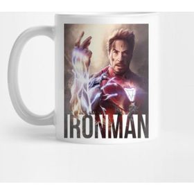 Iron Man Marvel Kupa Bardak