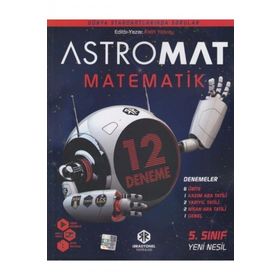İrrasyonel Yayınları 5. Sınıf Matematik Astromat 12'li Yeni Nesil Deneme