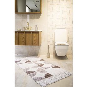 İrya Brook Ekru 70x110 cm Banyo Paspası