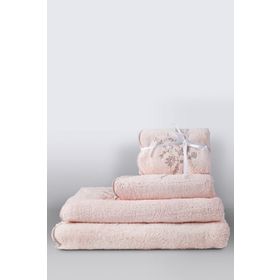 İrya Fenix Pudra 90x150 CM %100 Pamuk Banyo Havlusu