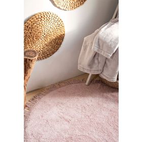 İrya Loris 100x100 CM Pembe Banyo Paspası