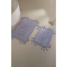 İrya Lorna 2'li Mor 40x60+60x90 cm Banyo Paspası