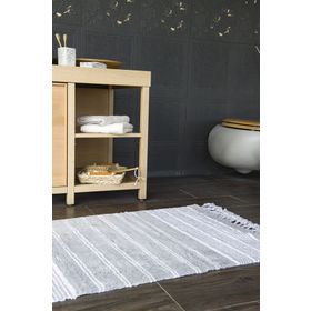 İrya Martil Gri 70x110 cm %100 Pamuk Banyo Paspası