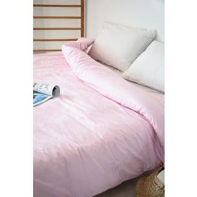 İrya Penye Pembe 200x220 cm Nevresim Takımı