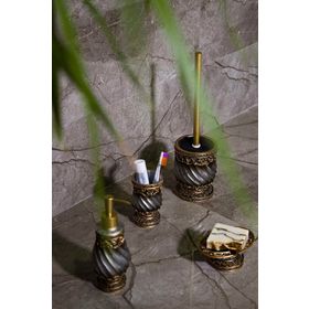 İrya Queen 4 Parça Bronz Banyo Seti
