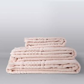 İrya Rosima Pudra 50x90 CM %100 Pamuk Yüz Havlusu