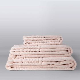 İrya Rosima Pudra 70x140 CM %100 Pamuk Banyo Havlusu