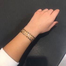 İryum Mücevher 4B02229 14 Ayar Kadın Altın Bileklik