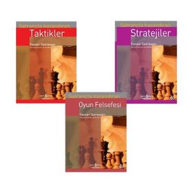 İş Bankası Kültür Yayınları 3 Kitap Satrançta Kazandıran Stratejiler - Taktikler - Oyun Felsefesi