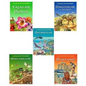 İş Bankası Yayınları 2 +7 Yaş İlk Bilim Kütüphanem 5’li Kitap Seti