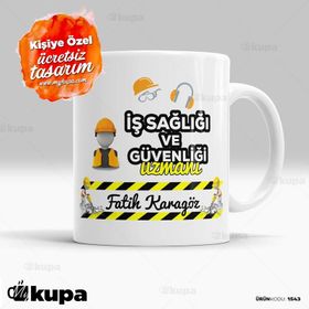 İş Güvenliği Uzmanı Kupa Bardak