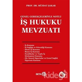 İş Hukuku Mevzuatı - Müjdat Şakar