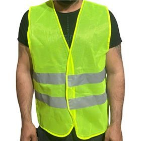 İş Koruma 702018 Reflektörlü Fosforlu Yeşil Trafik İkaz Yeleği