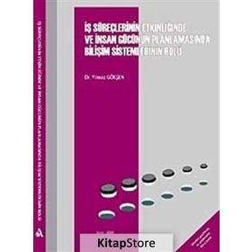 İŞ SÜREÇLERİNİN ETKİNLİĞİNDE VE İNSAN GÜCÜNÜN PLANLAMASINDA BİLİŞİM SISTEMLERININ ROLÜ - YILMAZ GÖKŞEN