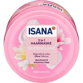 Isana 3 in 1 İpeksi Parlaklık Manolya ve Lotus Özlü 250 ml Saç Maskesi