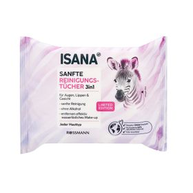 Isana 3 in 1 Limited Edition 25'li Yüz Temizleme Mendili