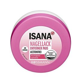 Isana 30 Adet Asetonsuz Oje Çıkarıcı Ped