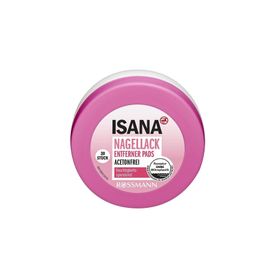 Isana 30 Adet Asetonsuz Oje Çıkarıcı Ped