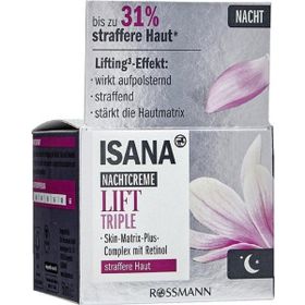 Isana 50 ml Besleyici ve Sıkılaştırıcı Etki Cilt Lift Triple Gece Kremi