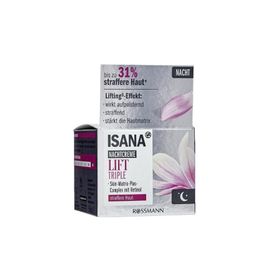 Isana 50 ml Besleyici ve Sıkılaştırıcı Etki Cilt Lift Triple Gece Kremi