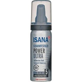 Isana 50 ML Power Ultra Güçlü Seyahat Boy Saç Köpüğü