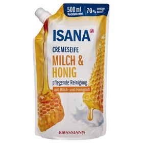 Isana Ballı ve Sütlü 500 ml Yedek Sıvı Sabun