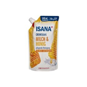 Isana Ballı ve Sütlü 500 ml Yedek Sıvı Sabun