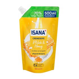 Isana Ballı ve Sütlü 500 ml Yedek Sıvı Sabun