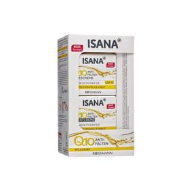 Isana Cilt Q10 115 ml Kırışıklık Önleyici Gündüz-Gece Göz Kremi Bakım Seti