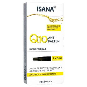 Isana Cilt Q10 Kırışıklık Önleyici 2x7 ml 14 ml Bakım Ampülleri