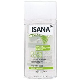 Isana Cilt Seyahat Boyu 50 ml Clean Care Göz Makyajı Temizleme Suyu