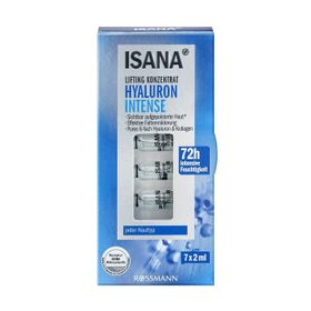 Isana Extra Nem 7x2 ml 14 ml Hyaluron Booster Bakım Ampülleri