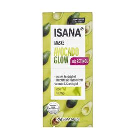 Isana Glow Avokado 2x8 ml Maske