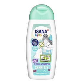 Isana Kids 2'si Bir Arada Çok Hassas Cilt 200 ml Şampuan ve Duş Jeli
