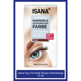 Isana Lash Color Kahverengi 10 ml Kaş ve Kirpik Boyası