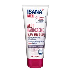 Isana Med % 5.5 Urea Cica Hassas ve Kuru Ciltler İçin 100 ml Nemlendirici El Kremi