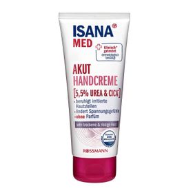 Isana Med % 5.5 Urea Cica Hassas ve Kuru Ciltler İçin 100 ml Nemlendirici El Kremi